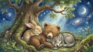 Peaceful Night Piano Lullabies + Soft Rain 3+ HR Baby Sleep Aid