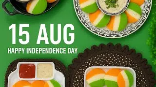 🇮🇳 Tiranga Idli Recipe | Independence Day Special | 15 August Special Breakfast