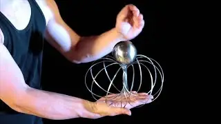 Kinetic Spring Toy - Toroflux Kinetic Flow Toy from ThinkGeek