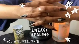 5 Minute Healing | Reiki Master Energy | ASMR Tingles | Full Face April