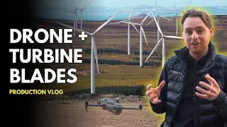 Drone Videography Behind the Scenes: Filming Wind Turbine Blade Convoy
