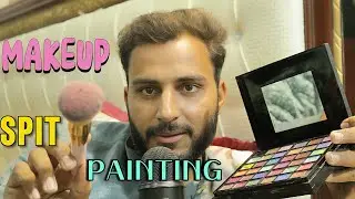 Asmr Spit Painting Your Face Makeup 💄 Roleplay