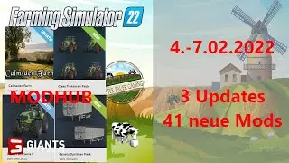 LS22/FS22 - 41 Neue MODS - 3 Updates - Modhub - Fact Sheet Friday - 4 neue Traktoren - Claas
