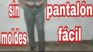C&oacute;mo hacer pantal&oacute;n b&aacute;sico facil y en poco tiempo sin moldes
