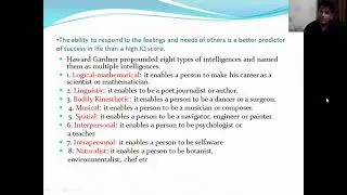 #B.Ed.First Year#Multiple_Intelligence_and_Emotional_Intelligence by #David_Sadker_and_Myra_sadker