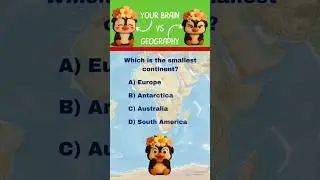 Geography Quiz: Smallest Continent, Tallest Mountain & More!🐧 #plushypopquiz