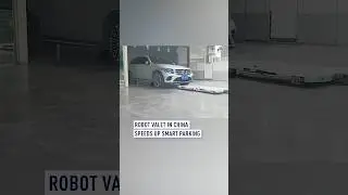 Robot valet in China speeds up smart parking