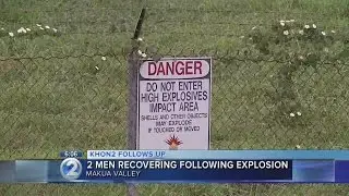 One released from hospital as Army investigation continues into Makua Valley explosion