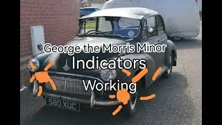 1962 Morris Minor (George)  Working indicators