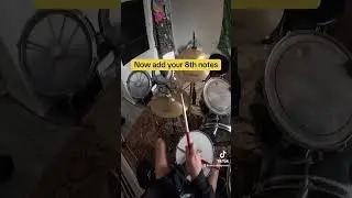 How to play a Bossa Nova drum groove #drums #bossanova #shorts