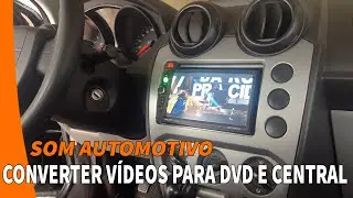 🔸 Converter v&iacute;deos para DVD e CENTRAL MULTIM&Iacute;DIA ⁞ pra assistir no carro ( PT - BR ) + Legendas/CC
