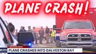 Breaking: Mexican Medical PLANE CRASH - Child Among 3 Transported to Hospital, Rescue Texas Bay