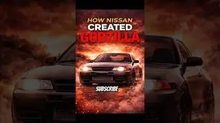 HOW NISSAN TURNED SKYLINE TO GODZILLA #shorts #nissan #skyline #jdm #godzilla #cars #facts #japan