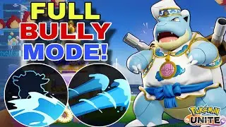 This BLASTOISE Build Is Straight Up Toxic! | Surf + Hydro Pump | Pokemon Unite