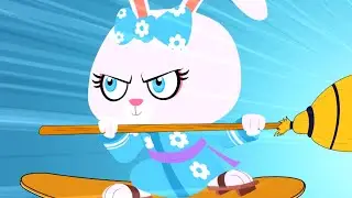 Runaway Baby, Bunny Ninja Show, Cartoon Video for Babies