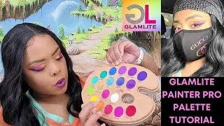 Glamlite's Paint Pro Palette Eyeshadow Tutorial