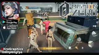 Missions Zero | Hitman Like Mobile Game Beta - Gameplay MaxGraphics 1080p60fps + Download Link.