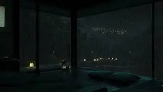 Sleep & Focus with Rainy Night Ambience 🌧️ | Relaxing Sounds for Peaceful Sleep and Calm
