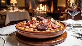 Traditional Asturian Fabada