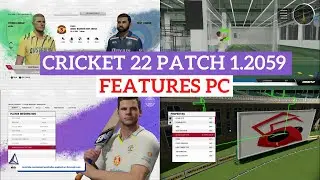 Cricket 22 Patch 1.2059 Features PC