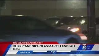 Tropical Storm Nicholas expected to dump rain on Gulf Coast