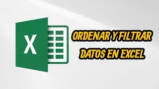 Cómo Ordenar y Filtrar en EXCEL 