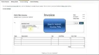 How to submit and receive the invoice of my order?