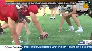 Players prepare for Sertoma 8-Man All-Star Game