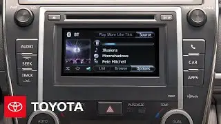 How-To: Audio Streaming on Display Audio with Entune&reg; | Toyota