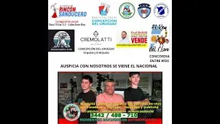 CAMPEONATO NACIONAL DE BOCHAS EN CONCEPCIÓN DEL URUGUAY