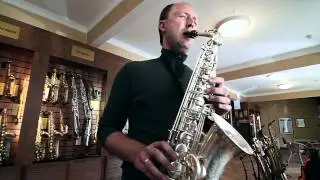 Rampone R1 Jazz Solid Silver alto saxophone test 3 by Владимир Соколов