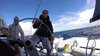 Team Maverick RORC Transatlantic Race start video