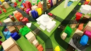 Washington DC Cityscape Model Time-lapse