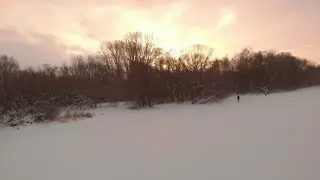 Sunset At The Frozen River | Videohive Project Templates