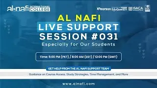 🔴LIVE - Al Nafi Live Support Session #031