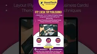 DTP Course in Surat | Learn Graphic Design & Publishing | GoodTech Computer Academy