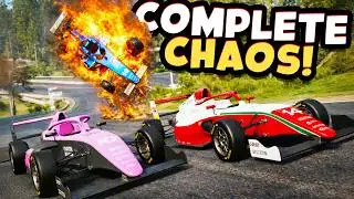 Slow Car Racing On The BEST Race Track Map I've EVER Seen! - BeamNG Drive Mods