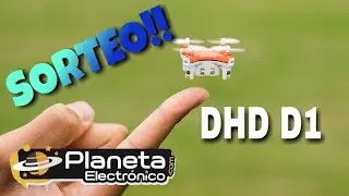 REVIEW Y SORTEO DEL MINI DRON DHD D1