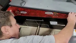 Stern Pinball Art Blade Installation