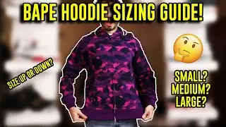 СТОП! Посмотрите это видео перед покупкой худи Bape (Таблица размеров 2026)