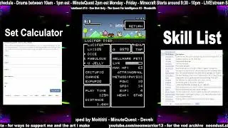 MinuteQuest #15 - One Stat Only - The Quest For Luck #3 - Probability - LIVE!stream #77