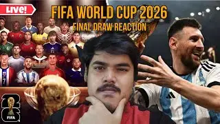 FIFA World Cup 2026 Final Draw Reaction | Full Reaction & Analysis | Pratz | Road to 10K Subs