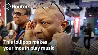 This lollipop turns your mouth into a music player | REUTERS