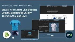 Sports Club Shopify Theme | Score Big Online
