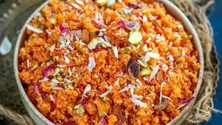 शादियों वाला गाजर का हलवा हलवाई के तरीके से बनाना सीखे। Gajar ka Halwa in 10 Minutes |#shorts #Gajar