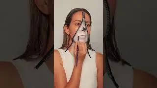 Zipped Skull- Full tutorial 💀💀💀 #skullmakeup #skull #specialeffect #specialeffectsmakeup #facepaint