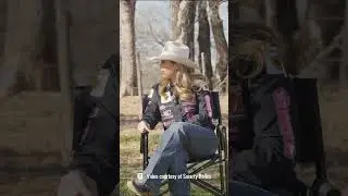 Danielle Lowman Breakaway Roping Style