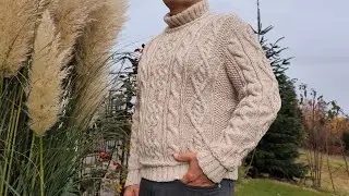 Kurze Anleitung Pullover stricken обзор полувера спицами