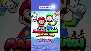 Mario & Luigi: Brothership is almost 10 GB #marioandluigi #nintendo #gaming