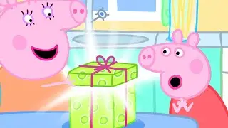 Peppa Pig English Episodes &uuml;&eacute;&Aring;Peppa Pig Buys Present at Mr Fox's Shop